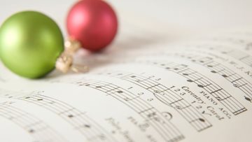 A Christmas concert at Aberpennar Court care home